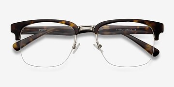Tortoise Phonic -  Acetate, Metal Eyeglasses