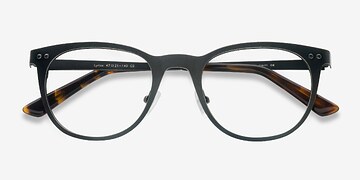 Black Lyrics -  Vintage Metal Eyeglasses
