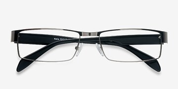 Gunmetal Katia -  Metal Eyeglasses