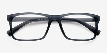 Matte Gray Persian -  Classic Plastic Eyeglasses