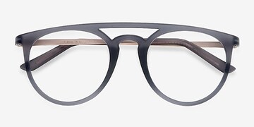  Matte Gray  Fiasco -  Plastic Eyeglasses