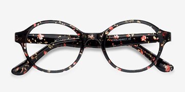 Floral Little Plato -  Colorful Plastic Eyeglasses