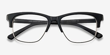 Black Beryl -  Metal Eyeglasses