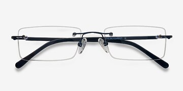 Navy Glacon -  Lightweight Metal Eyeglasses