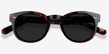 Nebular Blue Horizon -  Vintage Acetate Sunglasses
