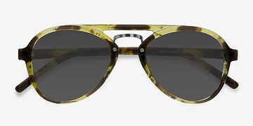 Tortoise Chips -  Vintage Plastic Sunglasses