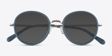 Blue Cactus -  Metal Sunglasses