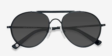 Black Nairobi -  Metal Sunglasses