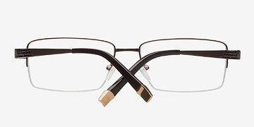 Brown Aron -  Lightweight Titanium Eyeglasses