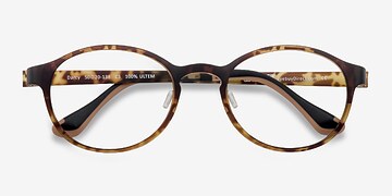 Tortoise Darcy -  Lightweight Plastic Eyeglasses