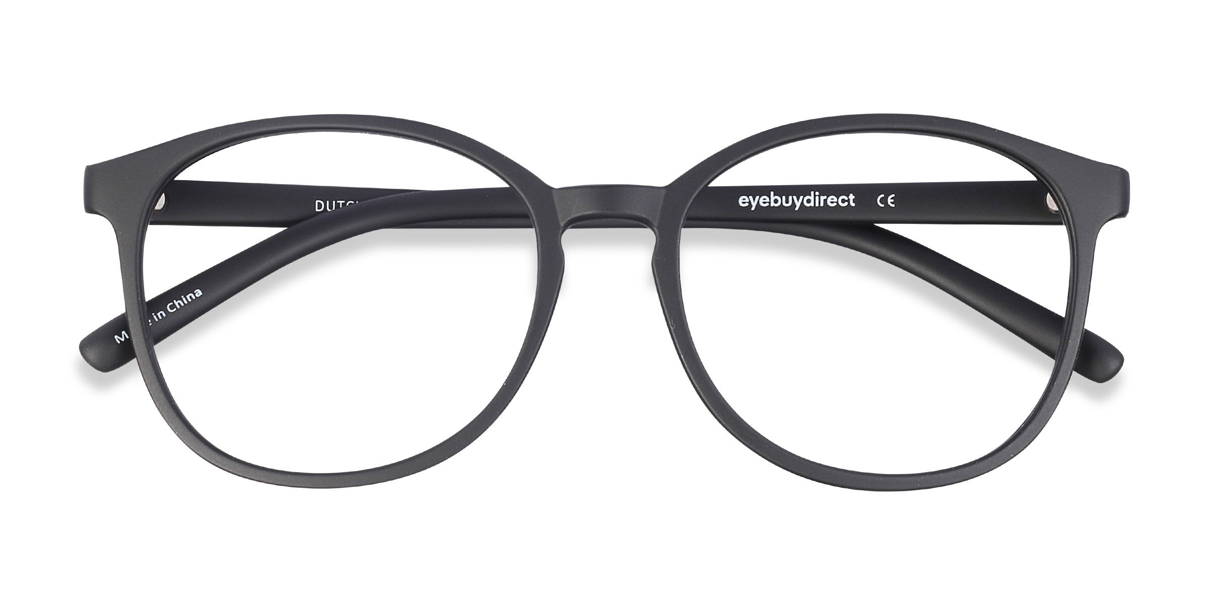 Matte Black Dutchess - Plastic Eyeglasses