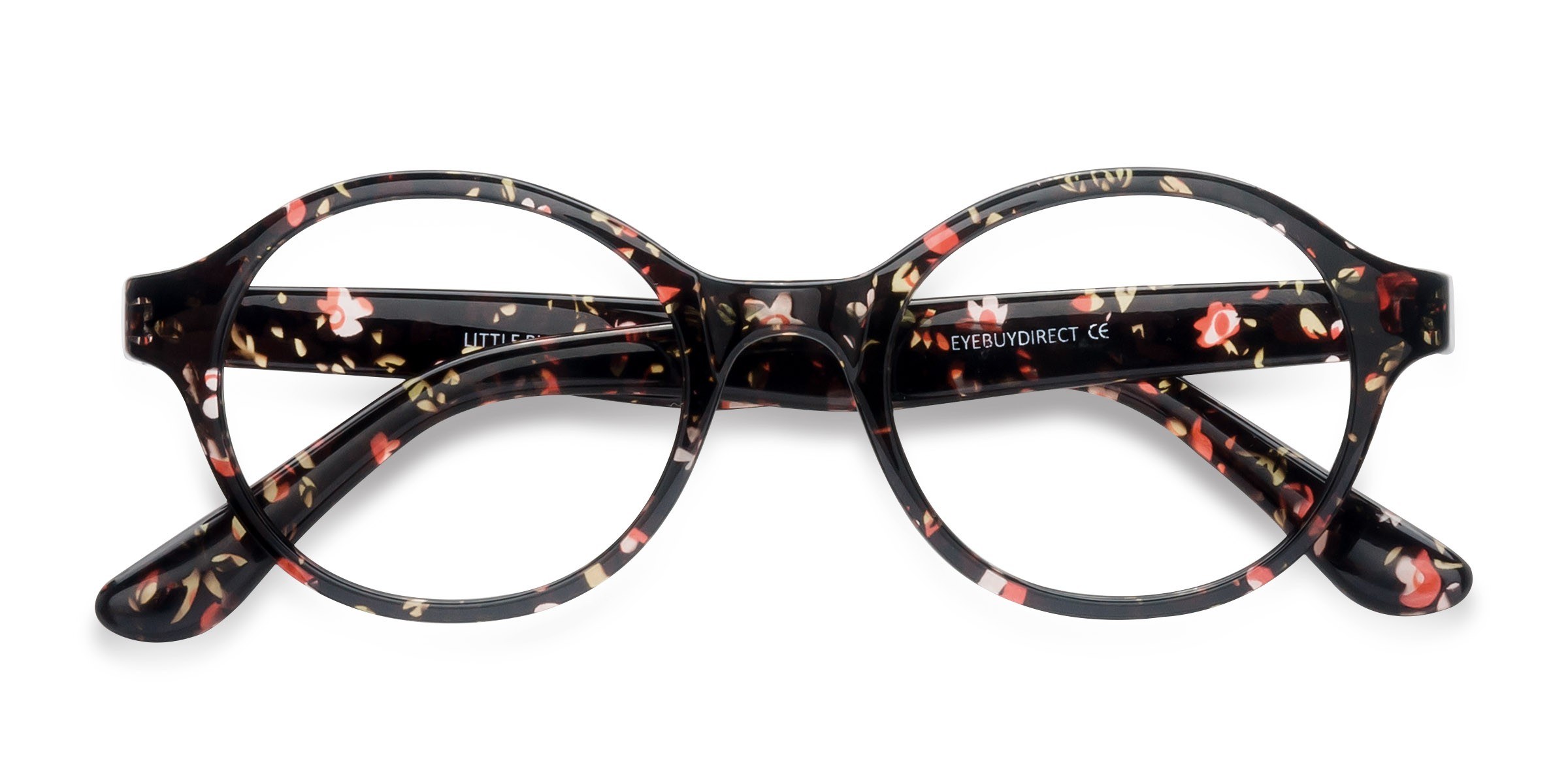 Floral Little Plato - Plastic Eyeglasses