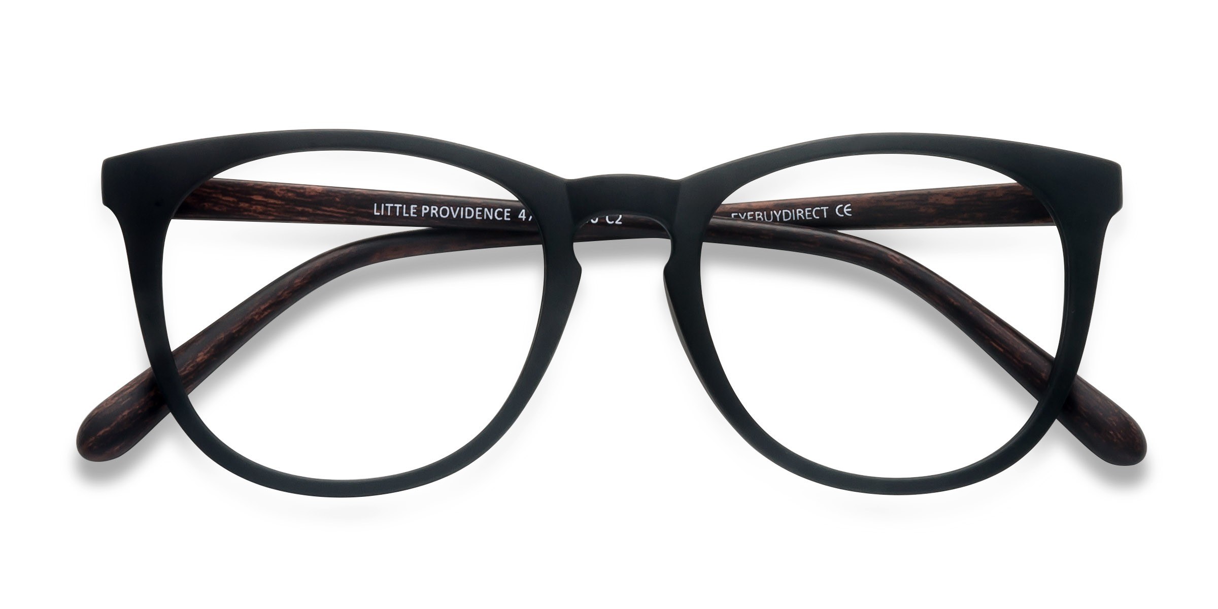 Matte Black Little Providence - Plastic Eyeglasses