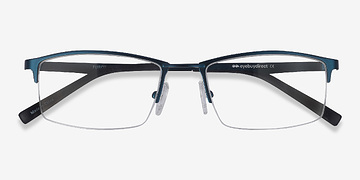 Navy Furox -  Lightweight Metal Eyeglasses