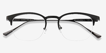 Black Hemisphere -  Metal Eyeglasses