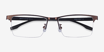 Coffee Black Ceylan -  Metal Eyeglasses