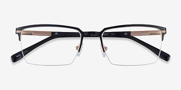 Black Gold Sycamore -  Titanium Eyeglasses