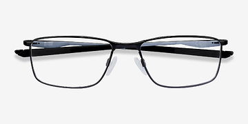 Satin Black Oakley Socket 5.0 -  Metal Eyeglasses