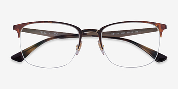 Tortoise Gold Ray-Ban RB6433 -  Metal Eyeglasses