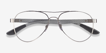 Silver Ray-Ban RB8420 -  Metal Eyeglasses