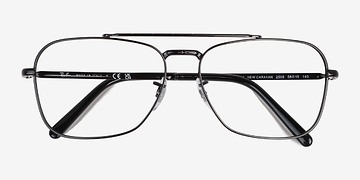 Black Ray-Ban RB3636V -  Metal Eyeglasses