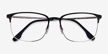 Black Silver Ray-Ban RB6494 -  Metal Eyeglasses