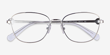 Shiny Silver Coach HC5128 -  Metal Eyeglasses