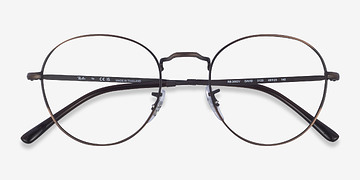 Gradient Bronze Ray-Ban RB3582V David -  Metal Eyeglasses
