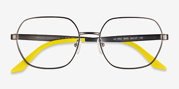 Matte Gunmetal Armani Exchange AX1062 -  Metal Eyeglasses