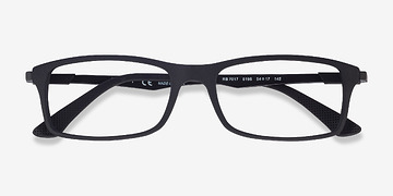 Black Ray-Ban RB7017 -  Classic Plastic Eyeglasses