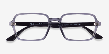 Transparent Gray Ray-Ban RB7198 -  Plastic Eyeglasses