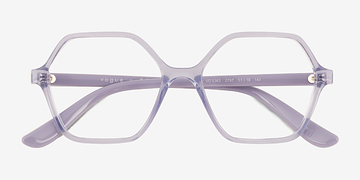 Transparent Purple Vogue Eyewear VO5363 -  Plastic Eyeglasses