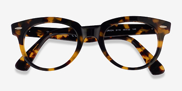 Yellow Tortoise Ray-Ban RB2199V Orion -  Acetate Eyeglasses