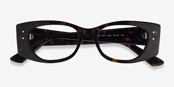 Tortoise Ray-Ban RB7327 Kat -  Plastic Eyeglasses