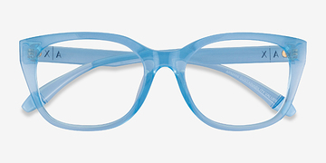 Shiny Transparent Blue Armani Exchange AX3099U -  Plastic Eyeglasses