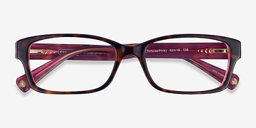 Pink Tortoise Coach HC6040 Brooklyn -  Acetate Eyeglasses