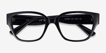 Shiny Black Vogue Eyewear VO5458B -  Plastic Eyeglasses