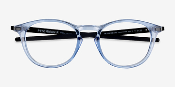 Transparent Blue Oakley Pitchman R -  Plastic Eyeglasses