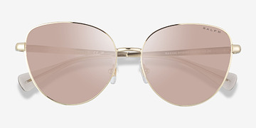 Gold Ralph RA4144 -  Metal Sunglasses
