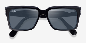 Black Clear Ray-Ban RB2191 -  Acetate Sunglasses