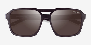 Matte Brown ARNETTE Keia -  Plastic Sunglasses