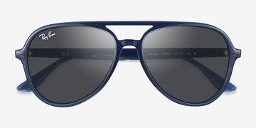 Navy Ray-Ban RB4376 -  Plastic Sunglasses