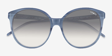 Striped Blue Vogue Eyewear VO5509S Ischia -  Acetate Sunglasses