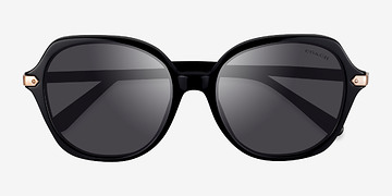 Black Coach HC8377U CL928 -  Acetate Sunglasses