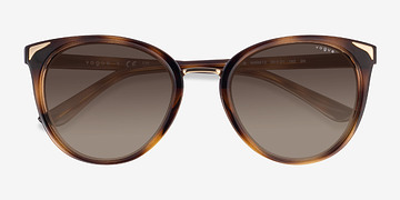 Dark Tortoise Vogue Eyewear VO5230S -  Plastic Sunglasses