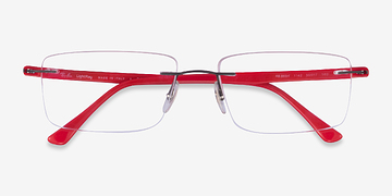 Gunmetal Red Ray-Ban RB8694 -  Titanium Eyeglasses