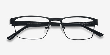 Black Java -  Metal Eyeglasses