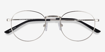 Silver Epilogue -  Vintage Metal Eyeglasses