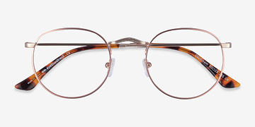 Rose Gold Daydream -  Vintage Metal Eyeglasses