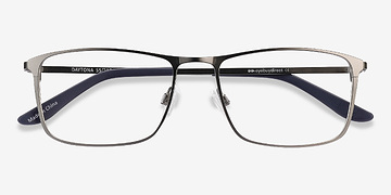 Gunmetal Daytona -  Lightweight Metal Eyeglasses